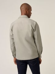 Gris - Skopes Casual Stretch Twill Overshirt - Imagen 3 de 6