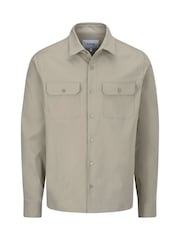 Gris - Skopes Casual Stretch Twill Overshirt - Imagen 6 de 6