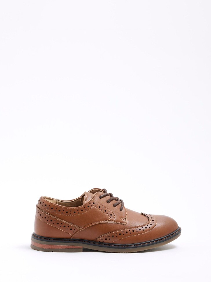 River Island Brown Brogue Shoes