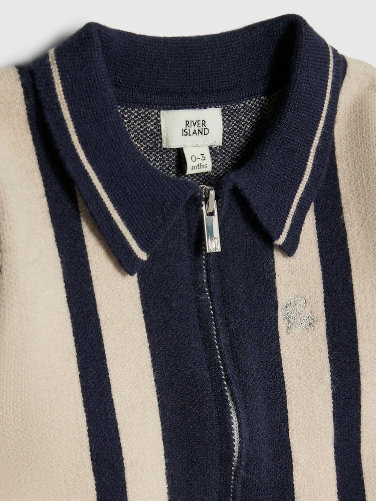 River Island Colour Blocked Zip Through Knitted Set - صورة 5 من 5 River Island Colour Blocked Zip Through Knitted Set - صورة 5 من 5
