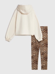 River Island Hoodie & Leopard Print Leggings Set - Slika 3 iz 3