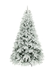 Homcom Green 7 ft Artificial Flocked Christmas Tree - Image 5 of 6