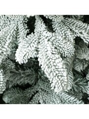 Homcom Green 7 ft Artificial Flocked Christmas Tree - Image 6 of 6