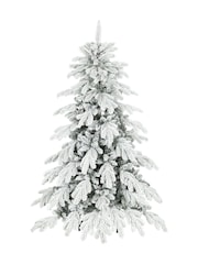 Homcom Green 5ft Artificial Snow Flocked Christmas Tree - Image 5 of 6