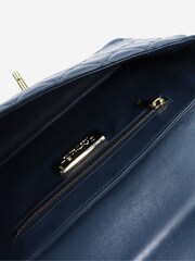 Sign of the Times Blue And Green Chanel 2017 Fur Top Handle Bag - Image 6 of 8