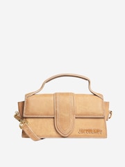 Sign of the Times Jacquemus  Bambino Mini Flap Brown Bag - Image 1 of 8