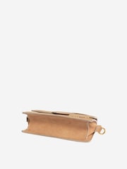 Sign of the Times Jacquemus  Bambino Mini Flap Brown Bag - Image 2 of 8