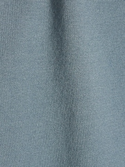 River Island Blue Quarter Zip Jumper - Image 6 of 6