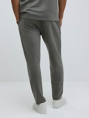 River Island Green Slim Fit Interlock Joggers - Image 4 of 4
