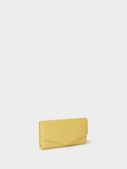 Amarillo - Osprey London The Core Medium Leather Matinee Purse - Imagen 2 de 5