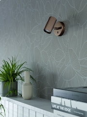 Eglo Bronze Portillo Aluminium & Steel Modern Wall Spotlight - Image 2 of 6