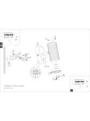 Eglo Bronze Portillo Aluminium & Steel Modern Wall Spotlight - Image 5 of 6