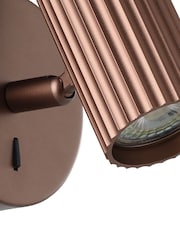 Eglo Bronze Portillo Aluminium & Steel Modern Wall Spotlight - Image 6 of 6