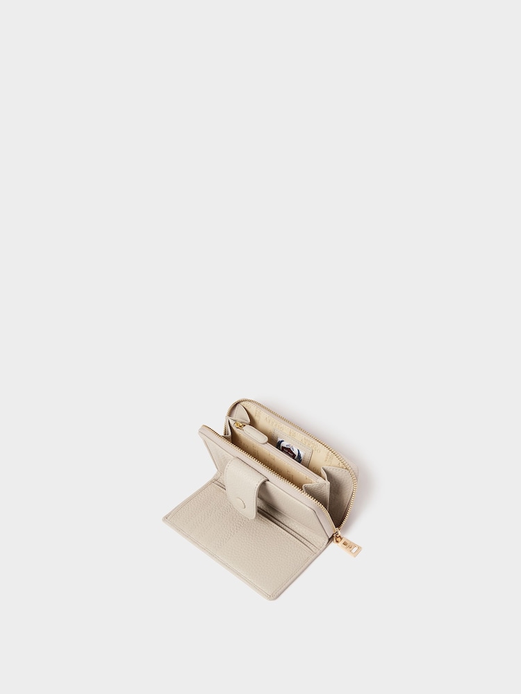 Osprey London The Core Medium Leather Popper Matinee Purse - Image 5 of 5 Osprey London The Core Medium Leather Popper Matinee Purse - Image 5 of 5