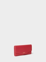 Rojo - Osprey London The Core Medium Leather Matinee Purse - Imagen 2 de 5