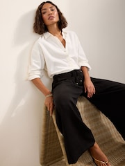 Friends Like These Black Palazzo Trousers - Image 2 of 5
