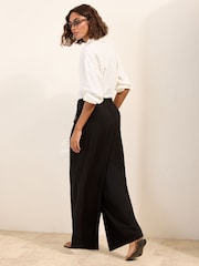 Friends Like These Black Palazzo Trousers - Image 5 of 5