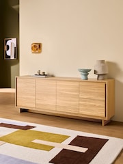 MADE.COM Oak Effect Kaci Extra Large Sideboard - Image 1 of 6