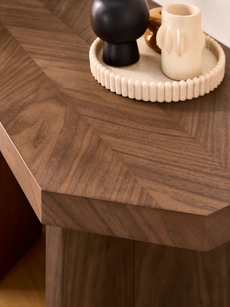 MADE.COM Walnut Brennan Console Table - Image 2 of 6