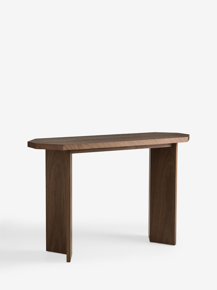 MADE.COM Walnut Brennan Console Table - Image 6 of 6