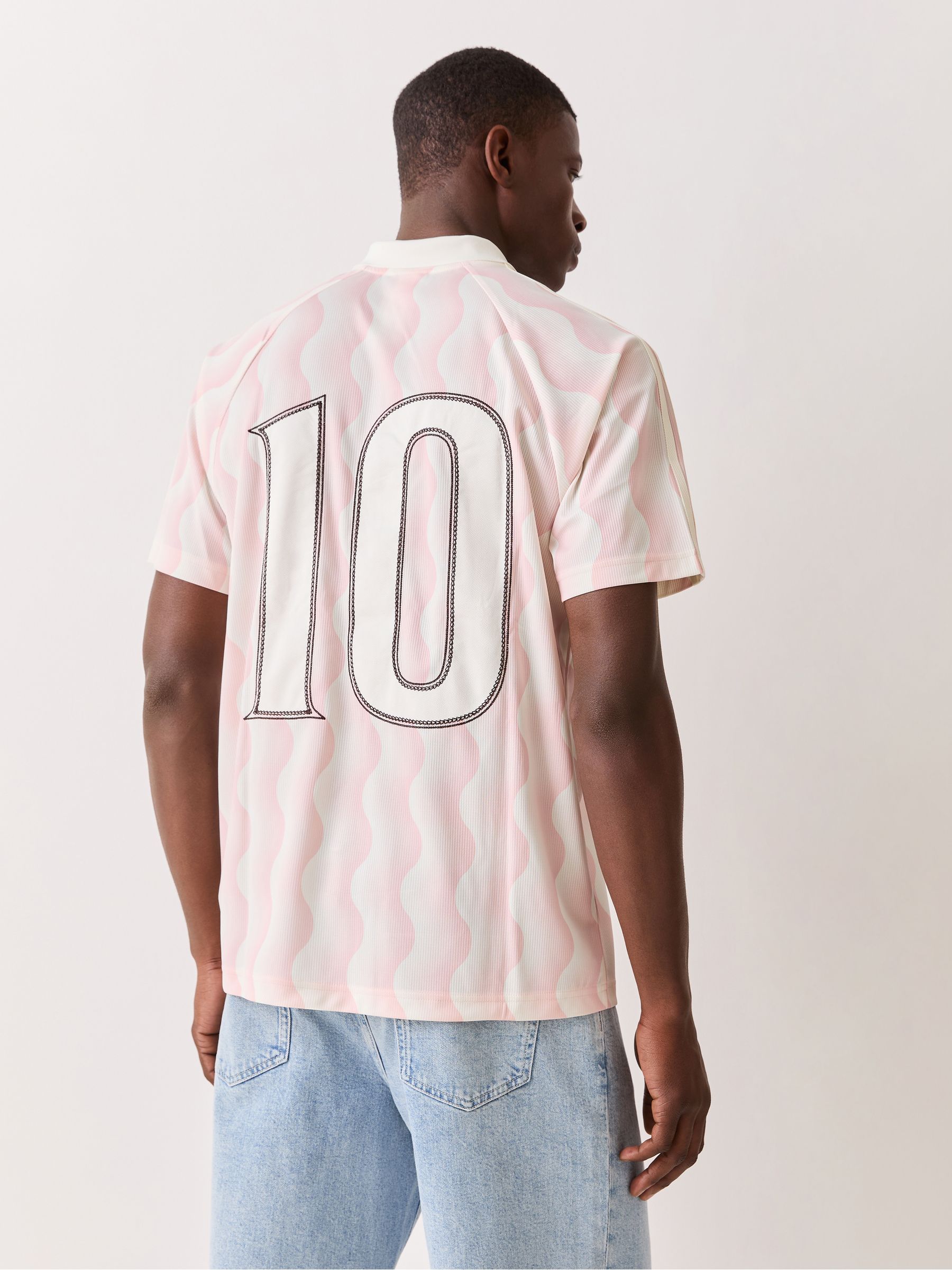 Buy adidas Originals Pink Football Jersey from Next USA