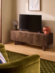 MADE.COM Walnut Brennan Up to 55 Inch Wide TV Unit - Image 2 of 9