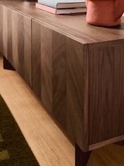 MADE.COM Walnut Brennan Up to 55 Inch Wide TV Unit - Image 3 of 9