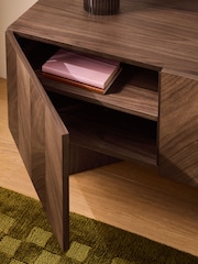 MADE.COM Walnut Brennan Up to 55 Inch Wide TV Unit - Image 4 of 9