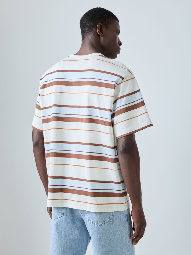 adidas Originals White Stripe T Shirt - Image 4 of 4 adidas Originals White Stripe T Shirt - Image 4 of 4