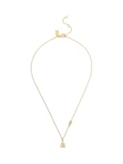 COACH Gold Tone Pavé Icons Cherry Pendant Necklace - Image 1 of 3