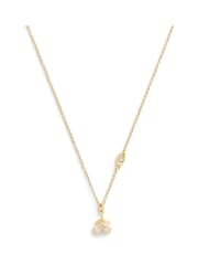 COACH Gold Tone Pavé Icons Cherry Pendant Necklace - Image 2 of 3