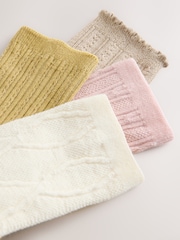 Neutral/Rouge - Strukturierte Socken, 4er-Pack - Bild 6 von 7