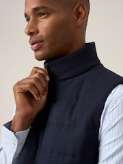 Skopes Blue Rudd Padded Gilet - Image 4 of 7