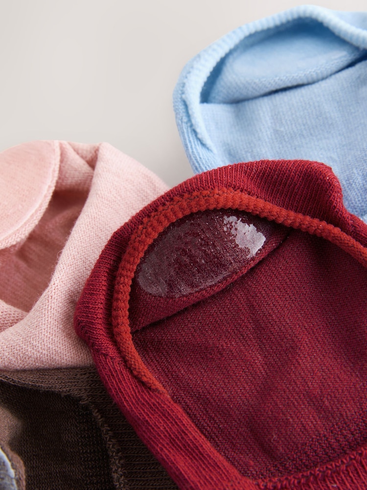 Multi Polka Dot Invisible Socks 4 Pack - Image 7 of 7 Multi Polka Dot Invisible Socks 4 Pack - Image 7 of 7