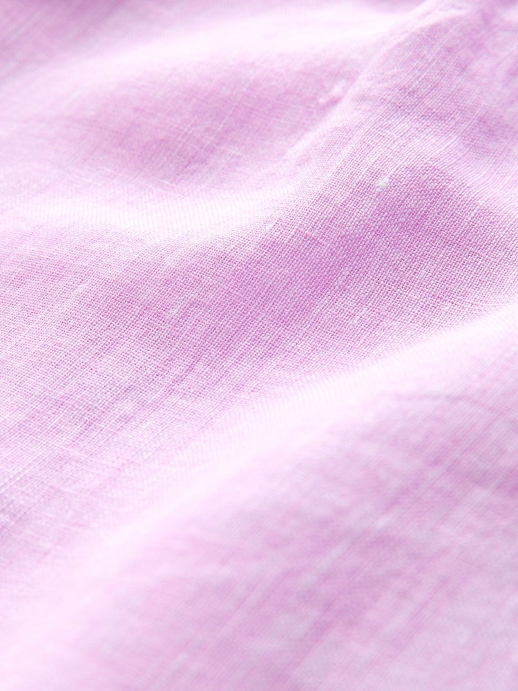 浅粉色 - N. Premium 100% 亚麻短裤 - 3的图像3｝