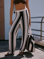 Knitted Beach Trousers - Larawan 4 ng 9
