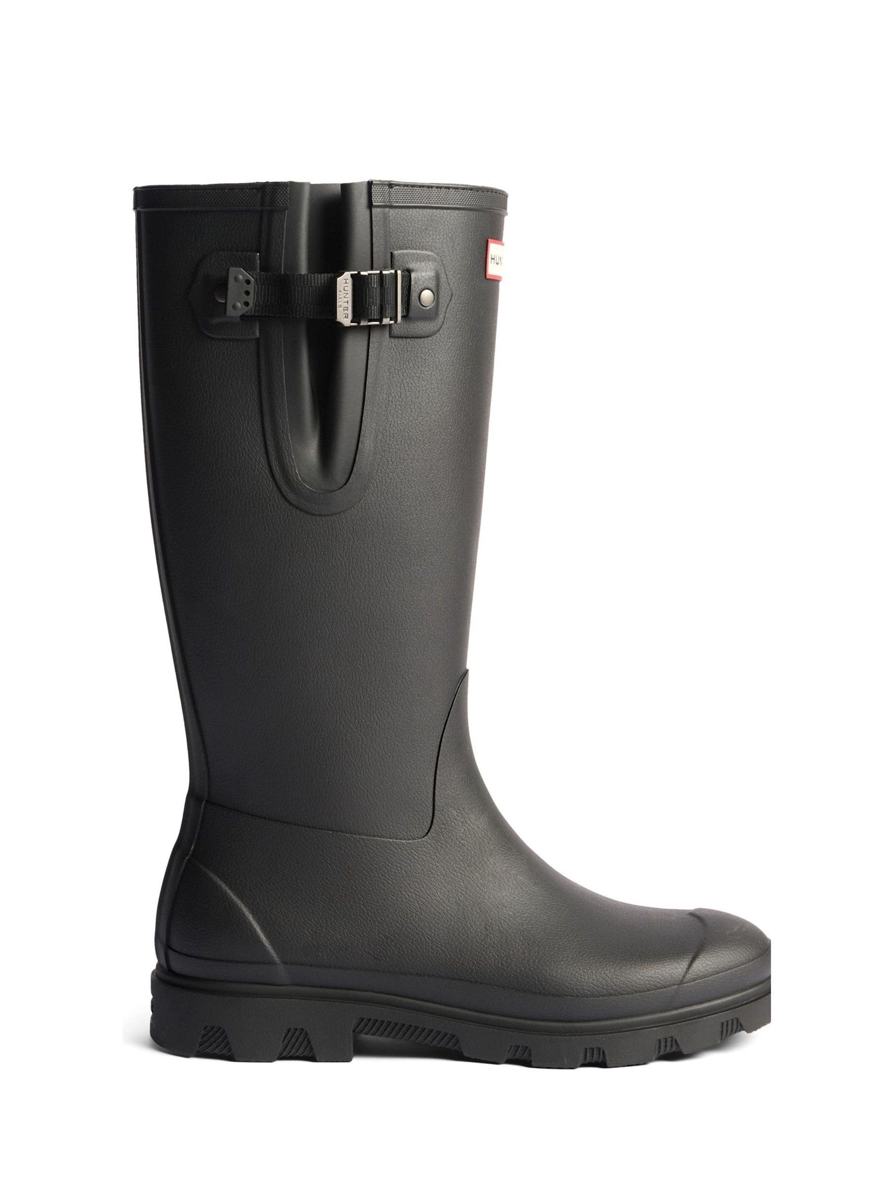 Hunter Men's Black Field Downpour Adjustable Wellingtons Colour: : Size 12 - Image 3
