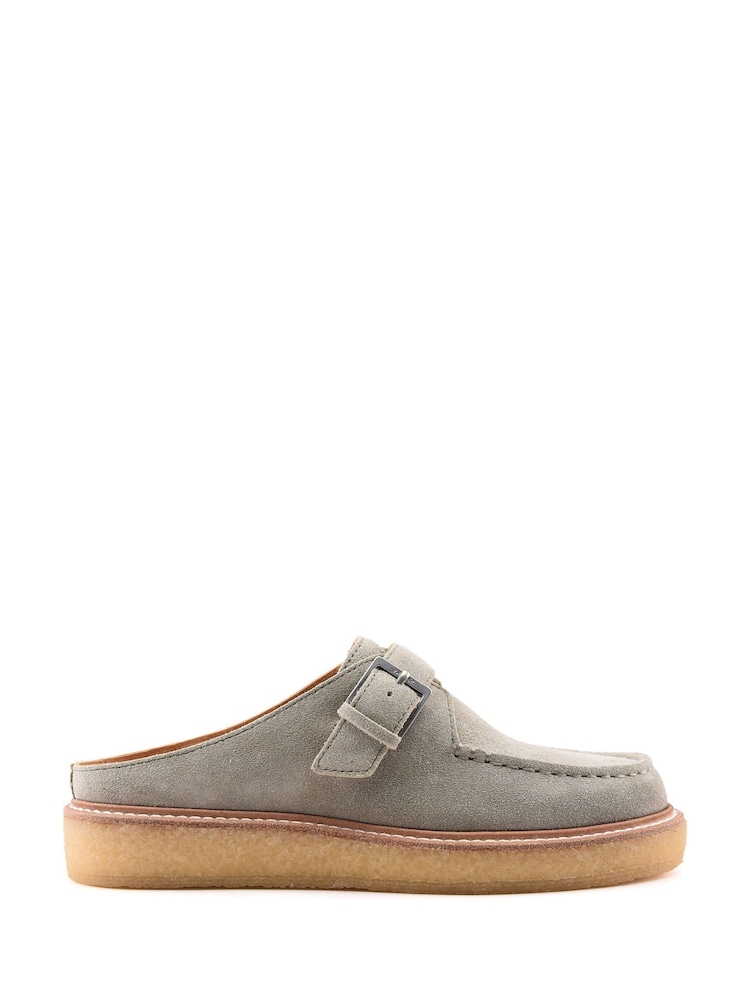 Sperry Green Captain Oxford Mules - Image 1 of 4