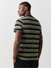Fred Perry Black Twin Tipped Polo Shirt - Image 3 of 4
