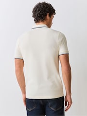 Fred Perry Cream Tipped Polo Shirt - Image 3 of 5
