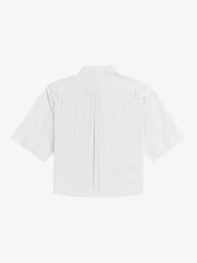 Fred Perry White Open Weave Chequerboard Shirt - Image 2 of 2