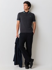 Fred Perry Brown Tipped Polo Shirt - Image 2 of 5