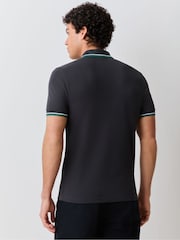 Fred Perry Brown Tipped Polo Shirt - Image 3 of 5