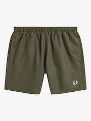 Fred Perry Forest Green Swim Shorts - Image 4 of 5
