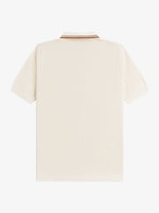 Fred Perry Cream Pointelle Knitted Shirt - Image 5 of 5