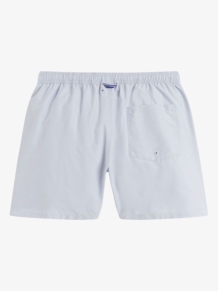 Fred Perry Light Grey Swim Shorts - Image 2 of 2