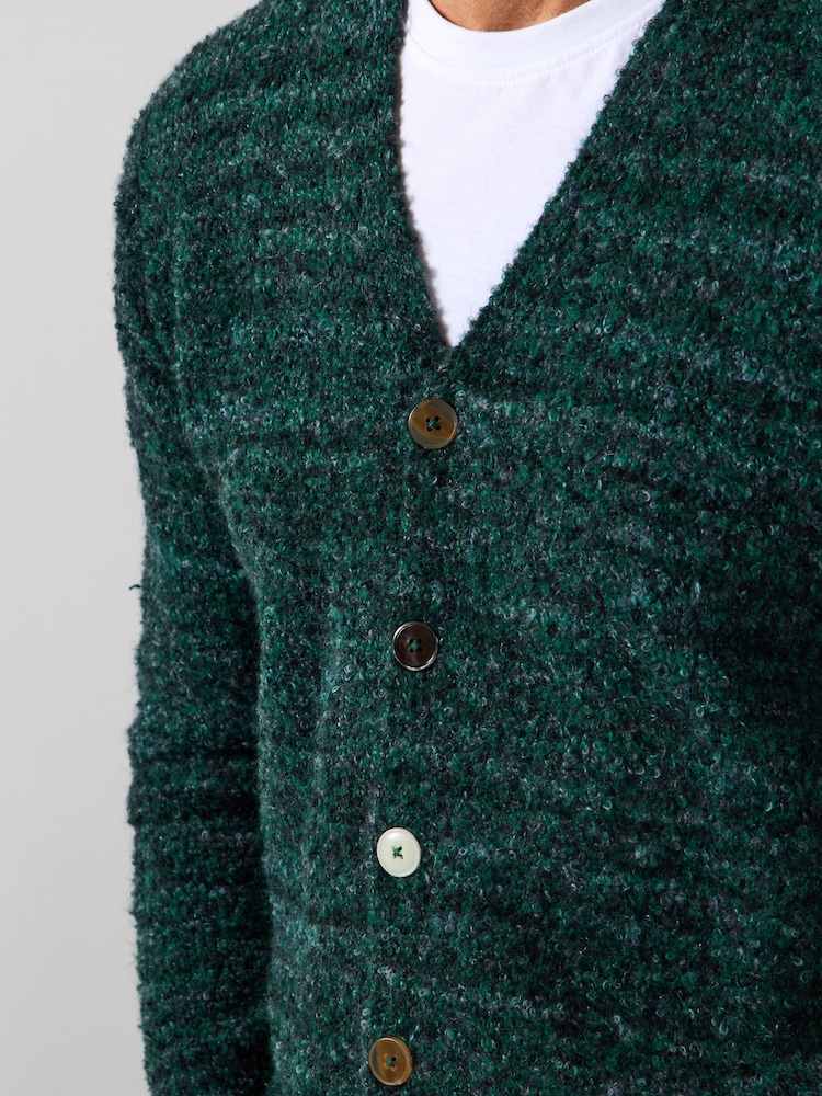 Joe Browns Green V-Neck Knit Cardigan - Image 2 of 6 Joe Browns Green V-Neck Knit Cardigan - Image 2 of 6