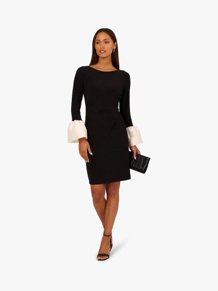 adrianna papell black cocktail dress Adrianna Papell