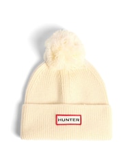 Hunter Arrinay Orange  Ribbed Pom Beanie & Scarf Box Set - Image 1 of 2