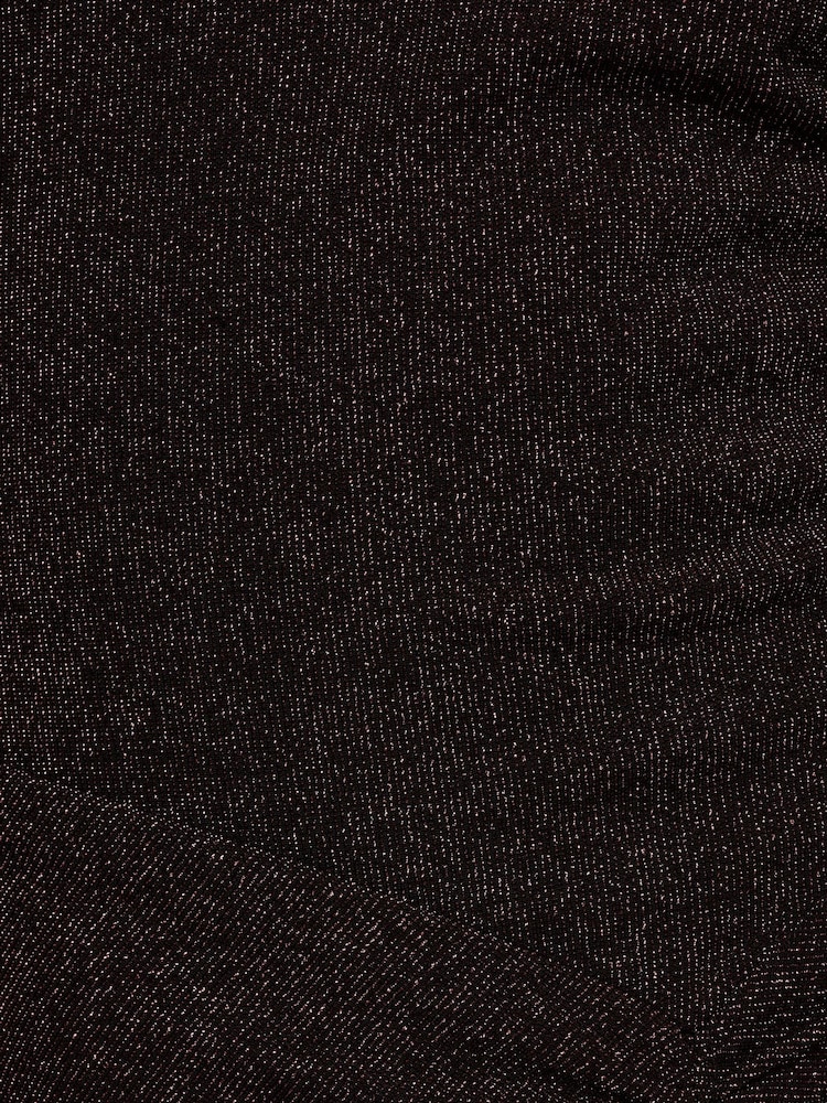 Adrianna By Adrianna Papell Brown Metallic Knit Long Dress - Imagen 6 de 6